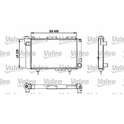 Radiateur de moteur - VALEO - 883463 - RAD MOT RENAULT R4