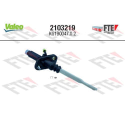 Émetteur d'embrayage VALEO 2103219