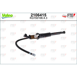 Émetteur d'embrayage VALEO 2106415