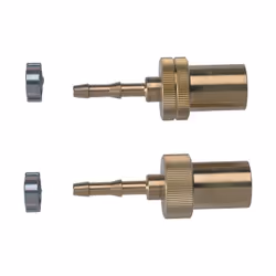 La paire de raccords altop OX AD SAF-FRO est conçue pour assurer une connexion rapide des tuyaux de gaz sur les sorties de bo ...