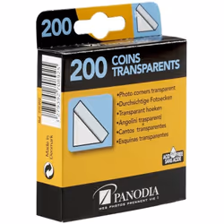 Les coins adhésifs permettent de disposer facilement toutes vos photos sur des albums photos traditionnels, de les reposition ...