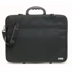 Concept nomade 2-en-1 : une mallette de transport format 29,7x42 cm / A3 pour books de présentation qui fait rimer nomadisme ...