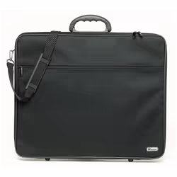 Concept nomade 2-en-1 : une mallette de transport format 42x59,4 cm / A2 pour books de présentation qui fait rimer nomadisme  ...