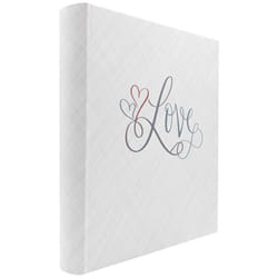 Panodia - Album Photo Mariage 600 photos – Album Photo Traditionnel Gris Argent 33x36 cm – Album Photo Vierge de 100 Pages – Livre Photo Mariage –