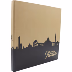 L’Album photo vierge traditionnel voyage est parfait pour mettre en valeur et protéger vos souvenirs de vacances dans différe ...