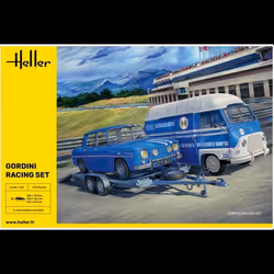 HELLER - Maquette Gordini Racing Set heller50328 1:24 Maquette Char Promo - Ref : 15104