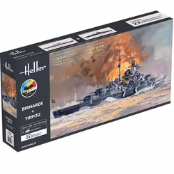 Maquettes bateaux : Collection historique : Starter Kit : Bismarck et Tirpitz