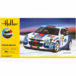 HELLER - Maquette Voiture Starter Kit Focus Wrc01 heller56196 1:43 - Ref : 14462