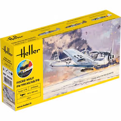 Heller 56235, Modèle réduit d’aéronef à aile fixe, Kit de montage, 1:72, FW 190, unisexe, Plastique