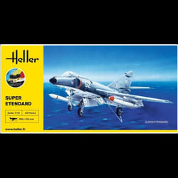 HELLER - Maquette Avion Starter Kit Super Etendard Heller 56360 1:72 - Ref : 14070