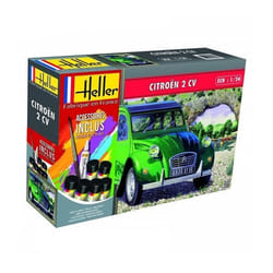 Maquette - HELLER - Citroen 2 cv