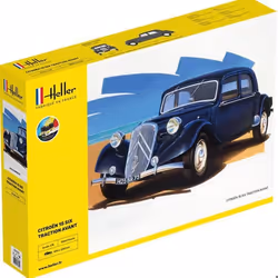 Maquette de voiture : Starter kit : Citroen 15 SIX Traction Avant