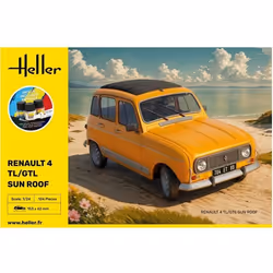 Maquette voiture : Starter kit : Renault 4 TL/GTL Sun Roof