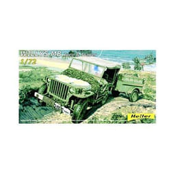 WILLYS MB Jeep & Trailer SERIE 30