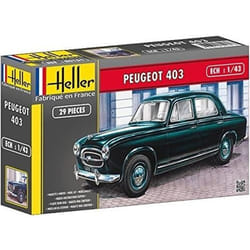 Maquette voiture Peugeot 403 - Heller - Echelle 1/43 - Classique