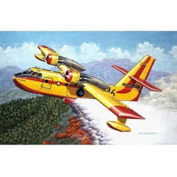 Maquette avion Canadair CL.215 - HELLER - Echelle 1/72ème - Jaune - Multicolore