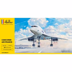 HELLER - Maquette Avion Concorde Air France heller80469 1:72 Maquette Char Promo - Ref : 12804
