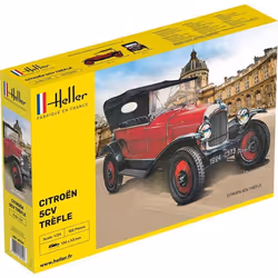 Maquette Voiture : Citroën 5CV Trefle