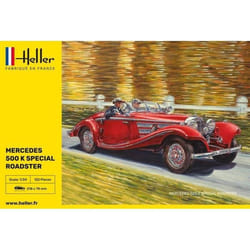 HELLER - Maquette Voiture Mercedes 500 K Special Roadster heller80710 1:24 Maquette Char Promo - Ref : 11610