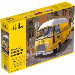 HELLER - Maquette Renault Estafette High Roof heller80740 1:24 Maquette Char Promo - Ref : 13221
