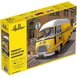 HELLER - Maquette Renault Estafette High Roof heller80740 1:24 Maquette Char Promo - Ref : 13221
