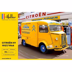 HELLER - Maquette Camion Citroen Hy 1957/1964 heller80744 1:24 Maquette Char Promo - Ref : 12516