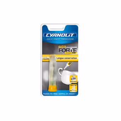 Colle multi-usages : céramique, ivoire, porcelaine, caoutchouc, cuir, bois, métaux, plastiques (sauf polyéthylène et polyprop ...
