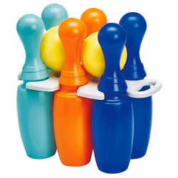 ECOIFFIER Jeu 6 Quilles Bowling 23 Cm, Kits de jeux de sports pour enfants, 1,5 an(s)