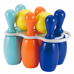 ECOIFFIER Jeu 6 Quilles Bowling 18,5 Cm, Kits de jeux de sports pour enfants, 1,5 an(s)