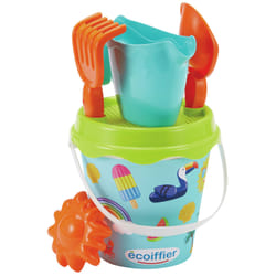 ECOIFFIER Seau garni décor Holidays17 cm