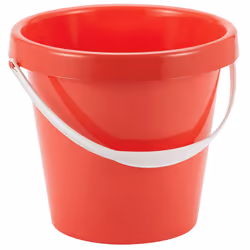 ECOIFFIER Seau 22 Cm Avec Rebord Vide, 1,5 an(s), Plastique