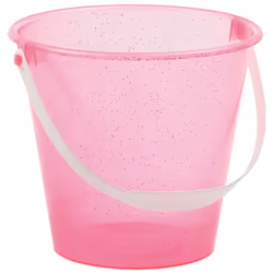 ECOIFFIER Seau Vide 17 Cm Décor Pailleté, 1,5 an(s), Plastique
