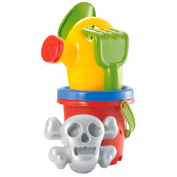ECOIFFIER Seau Baby Chateau Garni 12 Cm, 1 an(s), Plastique
