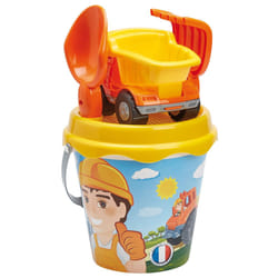 ECOIFFIER Seau 17 Cm Décor Tp Garni Camion
