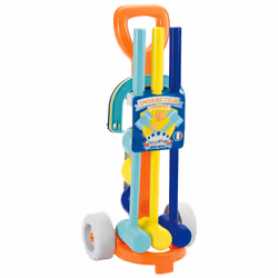 ECOIFFIER Chariot Croquet, Kits de jeux de sports pour enfants, 1,5 an(s)