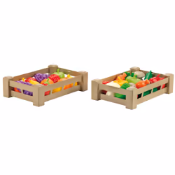 ECOIFFIER Cagette Fruits Et Légumes Assortis