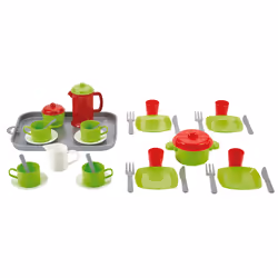 ECOIFFIER Plateau Dinette Garni, 100% Chef, 1,5 an(s)