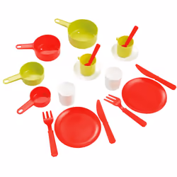 ECOIFFIER Poele Garni Dinette, 100% Chef, 1,5 an(s)