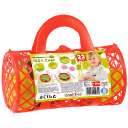 ECOIFFIER Panier Polochon Garni Dinette