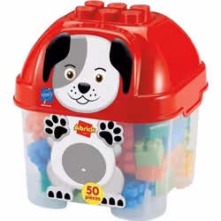 ECOIFFIER Baril Chien 50 Pièces - Abrick, 1,5 an(s), Plastique, 6 pièce(s), 565 g