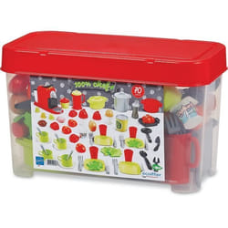 ECOIFFIER Coffret dinette 70 pièces