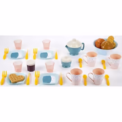 ECOIFFIER Coffret petit déjeuner - Vert Azur, 1,5 an(s)