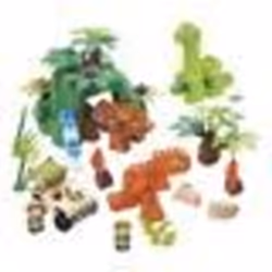 ECOIFFIER Dinoland - Abrick, Jeu de construction, 1,5 an(s), Plastique, 87 pièce(s), 1,11 kg