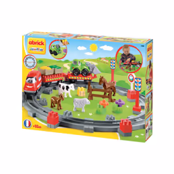 ECOIFFIER Train de campagne, Train et jeu de piste, 1,5 an(s), Plastique, Multicolore