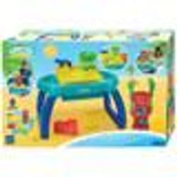 Table sable et eau - ECOIFFIER - 66 cm - Tamis moulin pelle râteau seau arrosoir et moule à sable château