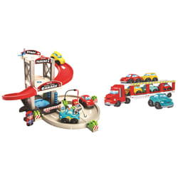 ECOIFFIER Garage Et Camion Porte Vehicules Abrick