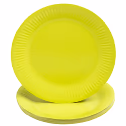 PRONAPPE 79213I, Assiette, Rond, Carton, Jaune, Monochromatique, 23 cm