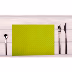 PRONAPPE 304035I set de table Rectangle Vert 4 pièce(s)