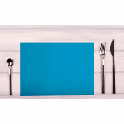 PRONAPPE 304039I set de table Rectangle Turquoise 4 pièce(s)