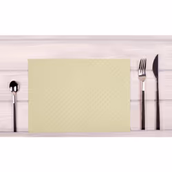PRONAPPE 304124I set de table Rectangle Ivoire 4 pièce(s)